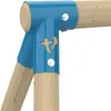 Schaukelgestell mit 2 Schaukeln BALANDIER Braun H224cm Produktbild-Vorschau 3
