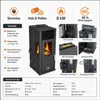Babas Eco Plus Panorama Hybridofen Pellets und Holz Produktbild-Vorschau 2