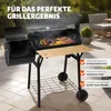 Holzkohlegrill 115 x 67 x 115 cm Produktbild-Vorschau 3