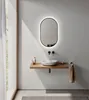 LED Wandspiegel 45×75 cm, matt schwarz, Alurahmen, Licht Produktbild-Vorschau 6