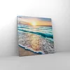 Bild auf Leinwand - Leinwandbild - Meer Welle Strand - Produktbild-Vorschau 4