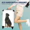 MuchoWow® Koffer Handgepäck Trolley Rollkoffer Kleine Produktbild-Vorschau 4