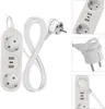 Steckdosenleiste – 2 Steckdosen+2×USB-A+1×USB-C, 1,4 m, 1,5 mm2, weiss Produktbild-Vorschau
