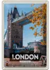 Blechschild Reise 20x30cm London UK Big Ben Reiseziel Produktbild-Vorschau 1