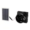 10W 12V solar powered exhaust fan for round tube ABS solar Anteprima dell’immagine prodotto 4