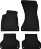 Tapis De Sol Noir Velours Pour Audi A4 2016-2024 4pcs, Voir les images du produit 1