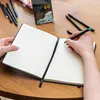Notes A5 linkovaný, tvrdé dosky, s gumičkou, čierny Náhľad obrázku produktu 10