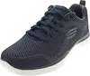 A single navy blue Skechers shoe is shown against a white background. Produktbild-Vorschau