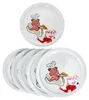 zestaw 6 talerzy do pizzy Alberto Ø30,5 cm 6 osób Talerz XL Podgląd zdjęcia produktu 2