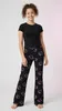 Hello Kitty Mädchen Leggings Schlaghose Hose Gr. 134 bis Produktbild-Vorschau 2