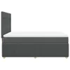 Eleganten-Stil Boxspringbett mit Matratze Dunkelgrau Produktbild-Vorschau 8