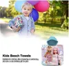 Barbie pončo 60x120cm - Together Design plážová osuška Náhled obrázku produktu 3