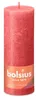 Bolsius Rustik Bougie rose fleur 190/68mm Voir les images du produit 1