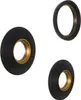 HowHomely | Wandspiegeln -  Schwarz-gold - Set mit 3 Stück Produktbild-Vorschau 4
