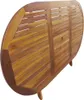 vidaXL set da pranzo da giardino 9 pezzi pieghevole in Anteprima dell’immagine prodotto 10