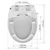 EISL Dusch WC-Sitz Aufsatz, Toilettensitz mit Bidet Produktbild-Vorschau 7