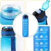 Sport Trinkflasche 1L mit Motivations-Skala und Produktbild-Vorschau 10
