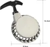 Seilzugstarter, silbernes Rückstoßstarterteil 14,2 x 9,5 cm Produktbild-Vorschau 5