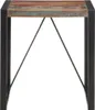 vidaXL Jedálenský stôl 70x70x75 cm z recyklovaného Náhľad obrázku produktu 1