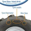 16x6.50-8 Offener Mittelbereich, Stollenprofil, Produktbild-Vorschau 5