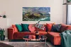MuchoWow® Poster Ein Luftbild von Honolulu und einem Produktbild-Vorschau 2