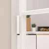 vidaXL Drzwi wewnętrzne białe 93x201,5 cm szkło hartowane i Podgląd zdjęcia produktu 6