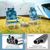 COSTWAY Strandstühle mit Tisch, Campingstühle klappbar mit Produktbild-Vorschau 6