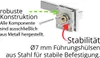Edelstahl Eckig Türgriff CUBE Profilzylinder PZ Produktbild-Vorschau 3