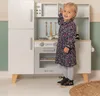 Bandits & Angels Holz Kinderküche XL Modern Weiß/Grau ab 3 Produktbild-Vorschau 2