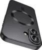 Magnetische Hülle für iPhone 16 Matt Silikon Handyhülle mit Produktbild-Vorschau 1