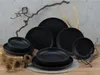 CreaTable, 10524, Uno Black, sada tanierov 8 ks, kamenina Náhľad obrázku produktu 8