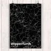 Mr. & Mrs. Panda Bild Wipperfürth DIN A1 - Geschenk, Stadt Produktbild-Vorschau 2