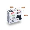 A product box for a police play set, with dimensions indicated. Anteprima dell’immagine prodotto