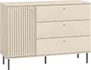 Kommode Sophie mit 3 Schubladen, 120x84,8x40 cm (BxHxT) Produktbild-Vorschau 1