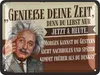 LANOLU Retro Blechschild mit Spruch Poster aus Metall mit Produktbild-Vorschau 1