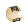 Papstar Burger Boxen, Pappe "pure" 10 x 10 cm "Good Food" Produktbild-Vorschau 1