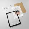 Gerahmtes Poster - Schwarzer Rahmen - Abstraktion Formen Produktbild-Vorschau 4