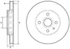 2x DELPHI Bremsscheibe BG4647C für VW up! Schrägheck (121 Produktbild-Vorschau 1
