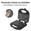 750W Sandwichmaker mit Antihaft-Beschichtung & Produktbild-Vorschau 2