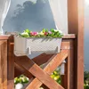 KADAX Balkontopf mit Untersatz "Frette", Balkonkasten mit Produktbild-Vorschau 7