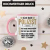 Trendation - Polizist Tasse Geschenk Lustiger Spruch Ich Produktbild-Vorschau 3