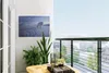 Gartenposter - 60x40 cm - Polarfuchs im Schnee  - Modernes Produktbild-Vorschau 3