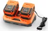FUXTEC Li-Ion Doppel-Schnell-Ladegerät 2,4A 70W E1LG2A für Produktbild-Vorschau 3