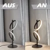 ZMH LED stolní lampa Moderní otočná odnímatelná stolní Náhled obrázku produktu 3