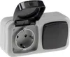ChiliTec 20470 Feuchtraum Kombi-Schalter/Steckdose,IP44 Produktbild-Vorschau 4