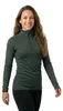 Duo Active Merino 205 Zip Neck Donna legni S Anteprima dell’immagine prodotto 2