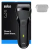 BRAUN Series 3 300s Elektrorasierer, Farbe:Schwarz Produktbild-Vorschau 2