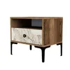 Skye Decor, Lizbon 531 - Walnut, White, Nachttisch, Produktbild-Vorschau 4
