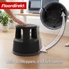 Sgabello con rotelle Floordirekt in plastica, sgabello con Anteprima dell’immagine prodotto 6