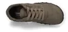 A top-down view of a brown sneaker with tan laces on a white background. Produktbild-Vorschau